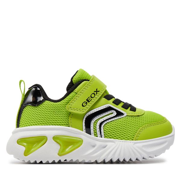 Geox Tenisice Geox J Assister Boy J45DZC 014CE C3707 M Lime/Black