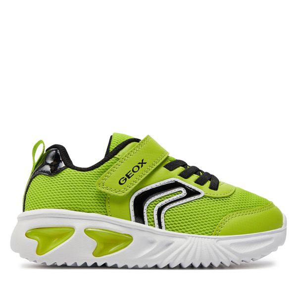Geox Tenisice Geox J Assister Boy J45DZC 014CE C3707 S Lime/Black