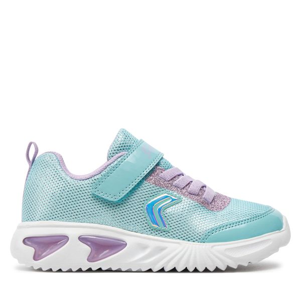 Geox Tenisice Geox J Assister Girl J45E9A 0ASHH C4A8R D Aqua/Lilac