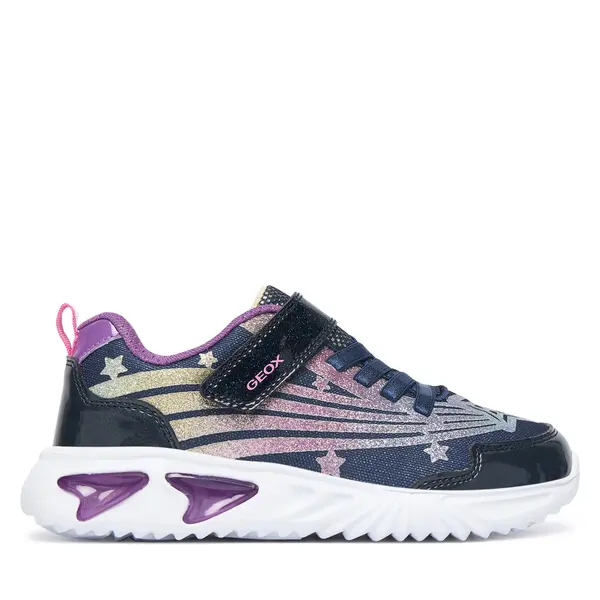 Geox Tenisice Geox J Assister Girl J56E9B 0ASKN C4269 D Tamnoplava
