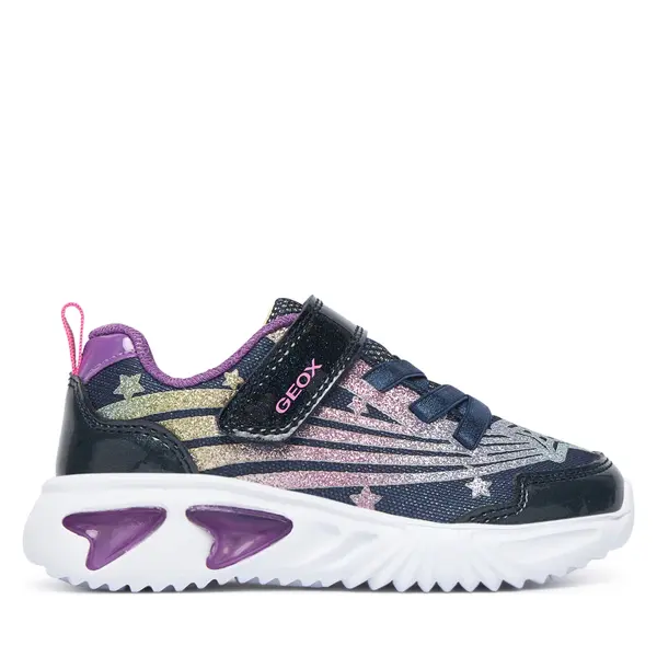 Geox Tenisice Geox J Assister Girl J56E9B 0ASKN C4269 M Tamnoplava