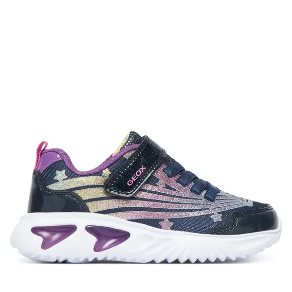 Geox Tenisice Geox J Assister Girl J56E9B 0ASKN C4269 S Tamnoplava