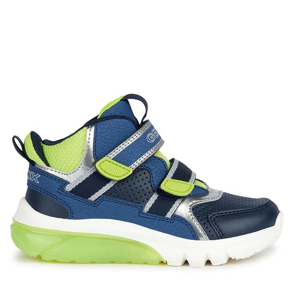 Geox Tenisice Geox J Ciberdron Boy J36LBA 0BUCE C0749 DD Navy/Lime