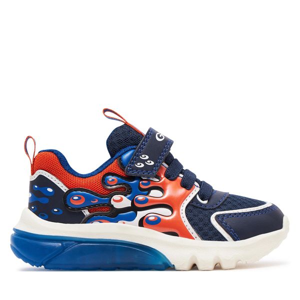 Geox Tenisice Geox J Ciberdron Boy J45LBA 01454 C0659 M Navy/Orange