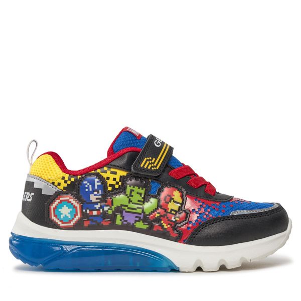 Geox Tenisice Geox J Ciberdron Boy J45LBE 014CE C0245 D Black/Royal