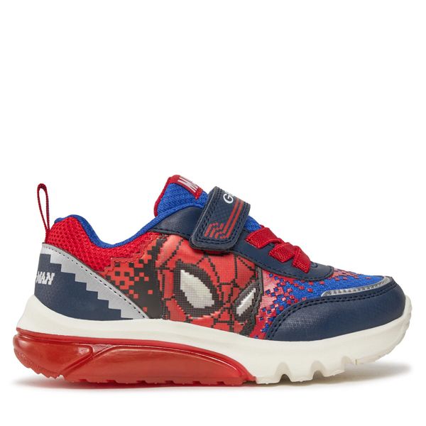 Geox Tenisice Geox J Ciberdron Boy J45LBF 014CE C0735 S Navy/Red