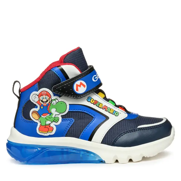 Geox Tenisice Geox J Ciberdron Boy J46LBJ 054FU C4226 D Tamnoplava