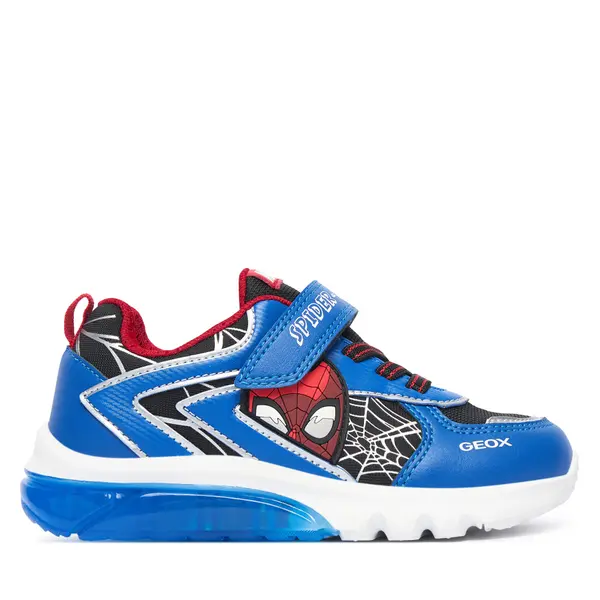 Geox Tenisice Geox J Ciberdron Boy J66LBK 01454 C0245 S Crna