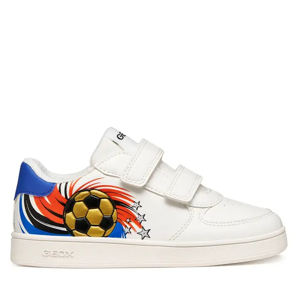 Geox Tenisice Geox J Eclyper Boy J65LSD 0FU54 C0293 S Bijela