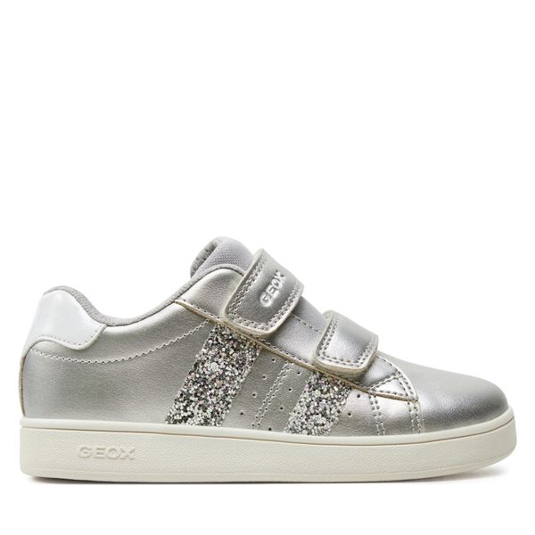 Geox Tenisice Geox J Eclyper Girl J45LRA 000NF C1007 S Silver