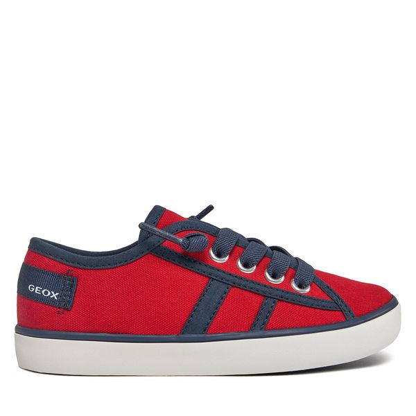 Geox Tenisice Geox J Gisli Boy J455CA 00010 C7217 S Red/Navy