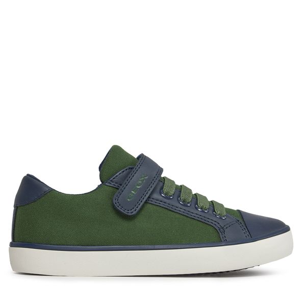 Geox Tenisice Geox J Gisli Boy J455CB 01054 C3024 S Dk Green/Navy