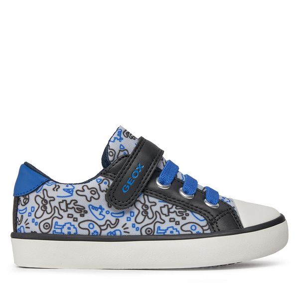Geox Tenisice Geox J Gisli Boy J455CB 0AN54 C0069 M Grey/Royal