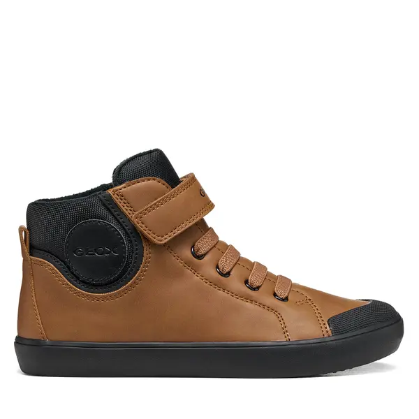 Geox Tenisice Geox J Gisli Boy J465CC 0MEFU C1192 M Smeđa