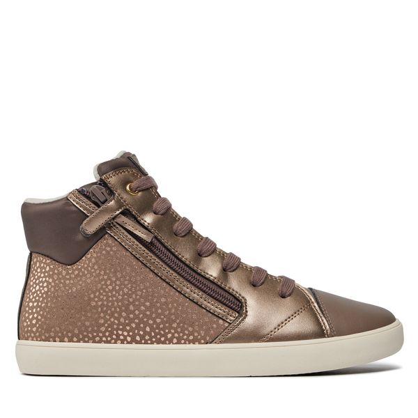 Geox Tenisice Geox J Gisli Girl J364NB 0DHAJ C1X2X D Smoke Grey/Gold