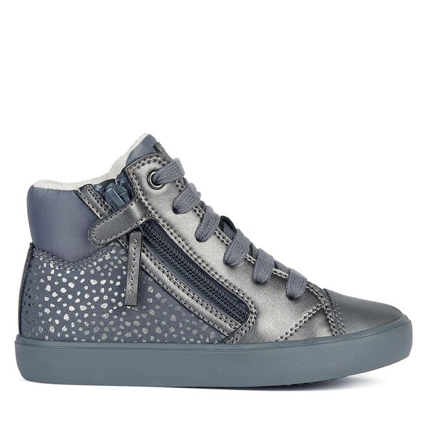 Geox Tenisice Geox J Gisli J364NB 0DHAJ C0710 D Dk Grey/Silver