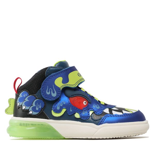 Geox Tenisice Geox J Grayjay Boy J369YA 05011 C4344 DD Royal/Lime