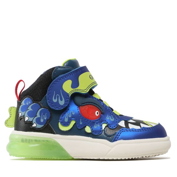 Geox Tenisice Geox J Grayjay Boy J369YA 05011 C4344 M Royal/Lime