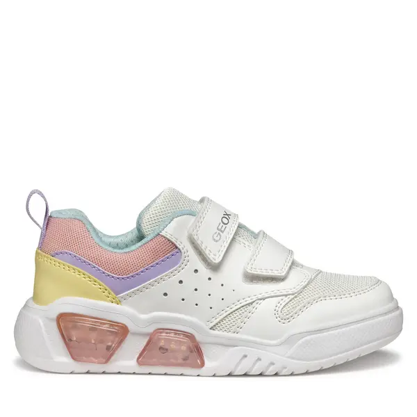 Geox Tenisice Geox J Illuminus J55HPA 014BU C0653 D Bijela