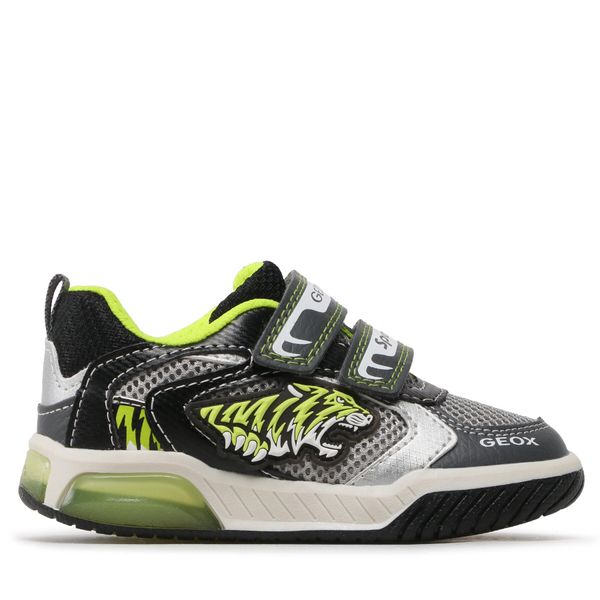 Geox Tenisice Geox J Inek B. A J359CA 014CE C0666 M Grey/Lime