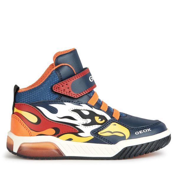 Geox Tenisice Geox J Inek Boy J369CB 0BU11 C0659 M Navy/Orange