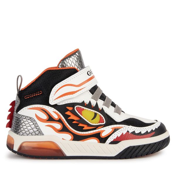 Geox Tenisice Geox J Inek Boy J369CD 0FEFU C0422 DD White/Orange