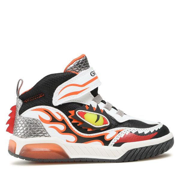 Geox Tenisice Geox J Inek Boy J369CD 0FEFU C0422 M White/Orange