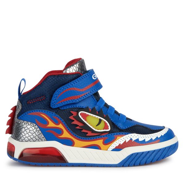 Geox Tenisice Geox J Inek Boy J369CD 0FEFU C0833 DD Royal/Red