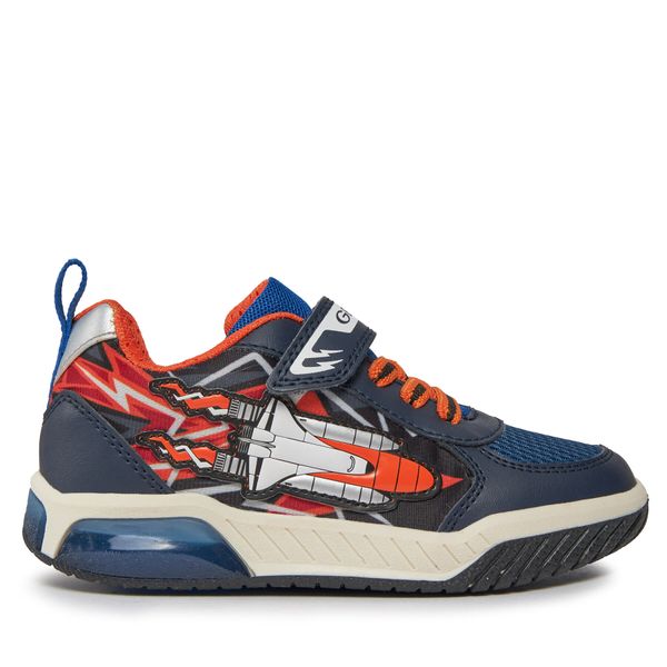 Geox Tenisice Geox J Inek Boy J459CB 011BC C0659 S Navy/Orange