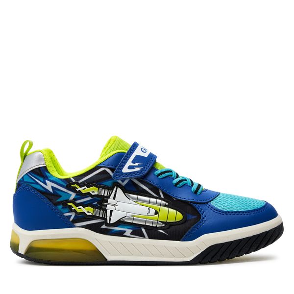 Geox Tenisice Geox J Inek Boy J459CB 011BC C4344 D Royal/Lime