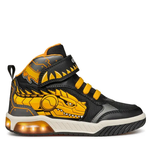 Geox Tenisice Geox J Inek Boy J469CA 011BC C0054 DD Crna