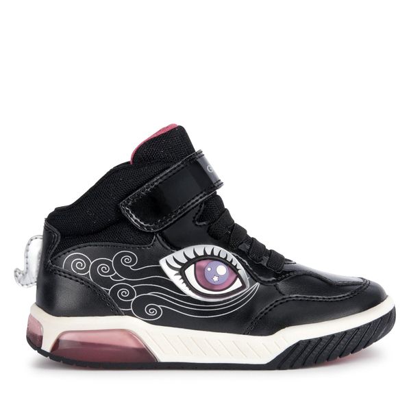 Geox Tenisice Geox J Inek Girl J36ASB 0NFEW C0922 M Black/Fuchsia
