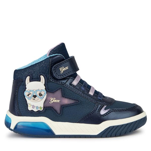 Geox Tenisice Geox J Inek Girl J36ASC 0CENF C4215 D Navy/Lilac