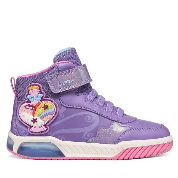 Geox Tenisice Geox J Inek Girl J56ASA 0BCKC C8371 S Ljubičasta