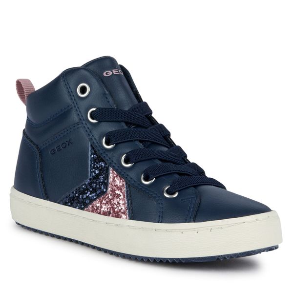 Geox Tenisice Geox J Kalispera Girl J364GB 0BCEW C0965 S Navy/Dk Pink