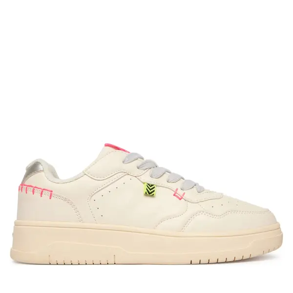 Geox Tenisice Geox J Lestrella Girl J56NLC 000BC C1M1W D Écru