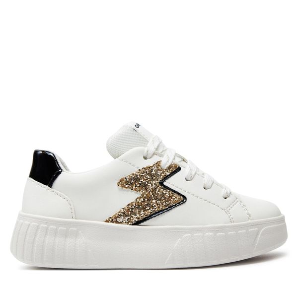 Geox Tenisice Geox J Mikiroshi Girl J45DVA 0BCEW C0404 S White/Black
