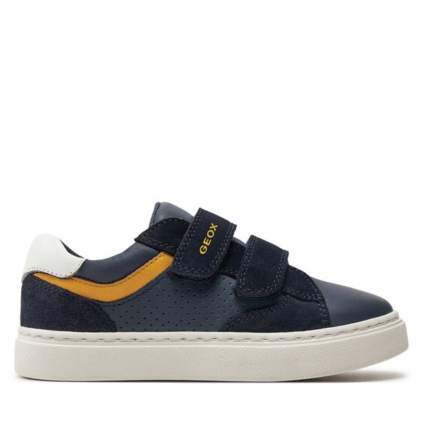Geox Tenisice Geox J Nashik Boy J45ECB 0CL22 C0657 S Navy/Yellow