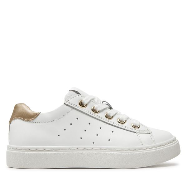 Geox Tenisice Geox J Nashik Girl J4586B 00085 C1000 S Bijela