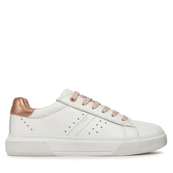 Geox Tenisice Geox J Nettuno Girl J45GCB 08554 C1Z8W S Bijela