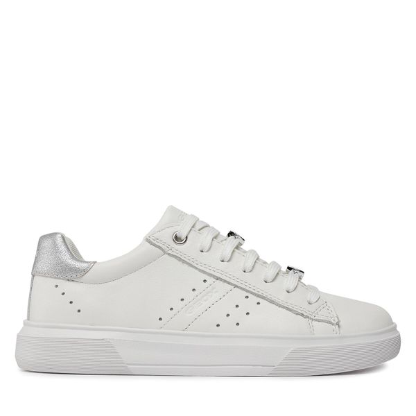 Geox Tenisice Geox J Nettuno Girl J45GCB 085BC C0007 D White/Silver