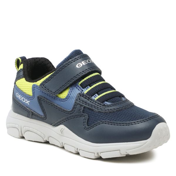 Geox Tenisice Geox J New Torque Boy J267NA 0BC14 C0749 M Navy/Lime