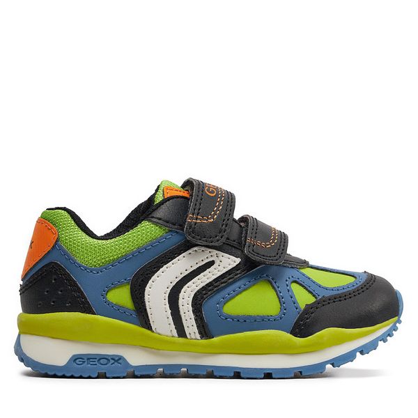 Geox Tenisice Geox J Pavel Boy J4515D 054FU C3707 M Lime/Black