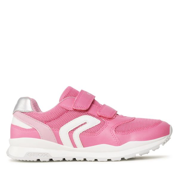 Geox Tenisice Geox J Pavel Girl J048CA01454C8241 D Dk Pink/White