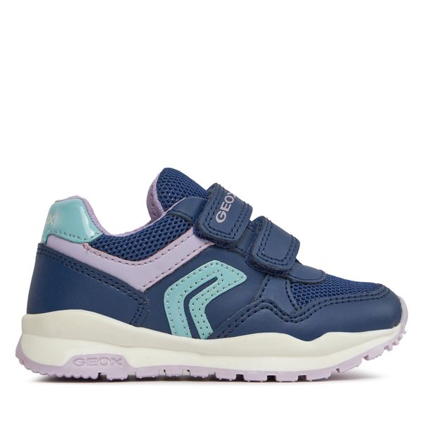 Geox Tenisice Geox J Pavel Girl J458CA 0BC14 C4215 D Navy/Lilac