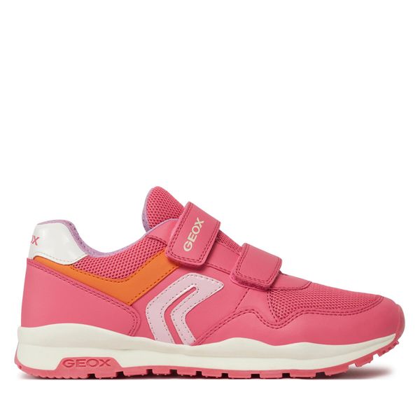 Geox Tenisice Geox J Pavel Girl J458CA 0BC14 C7Q8T D Lt Coral/Lt Pink