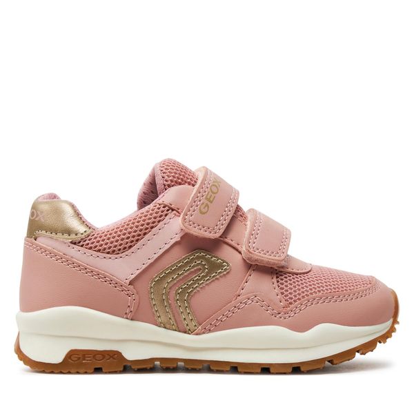 Geox Tenisice Geox J Pavel Girl J458CA 0BC14 C8J2U M Dk Rose/Platinum