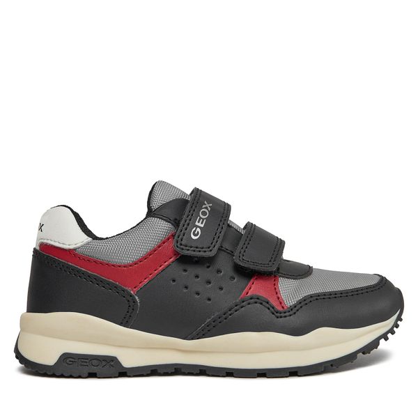 Geox Tenisice Geox J Pavel J4515A 054FU C0048 S Black/Red