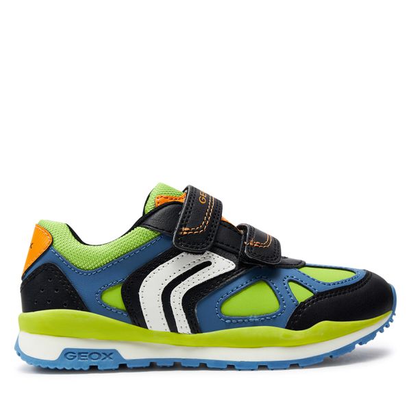 Geox Tenisice Geox J Pavel J4515D 054FU C3707 S Lime/Black