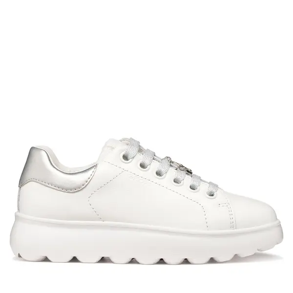 Geox Tenisice Geox J Puffypop Girl J65MRA 00085 C0007 S Bijela